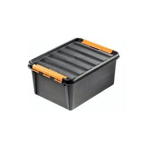 Øvrige Plastkasse SmartStore™ Pro 31 sort - 32 ltr. med låg 50x39x26 cm - ekstra robust - (6 stk.)