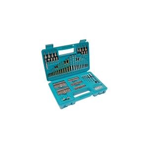 Makita B-68432, Boremaskine, Boresæt, Metal, Sten, Træ, 3, 4, 5, 6, 8, 10 mm, 1, 1.5, 2, 2.5, 3, 3.5, 4, 4.5, 5, 5.5, 6, 6.5, 7 mm, 3, 4, 5, 5.5, 6, 7, 8, 9, 10 mm