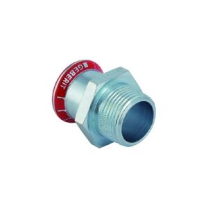 GEBERIT Overgangsnippel fz 54mm x 11/2'' t/varme