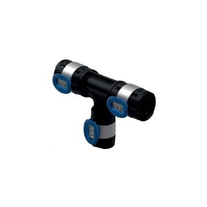 Geberit FlowFit T-stykke reduceret: PPSU, d=32mm, d1=16mm, d2=32mm