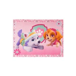 Associated Weavers Paw Patrol Everest og Skye De Luxe gulvtæppe til børn 95x125