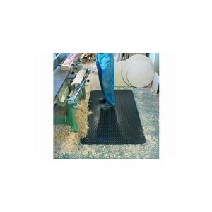 Måtte Matting Yoga Deck Zedlan, arbejdsmåtte, HxBxL 1,6 x 61 x 91 cm, sort