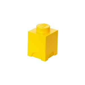 Room Copenhagen LEGO Storage Brick 1 - Opbevaringsboks - klargul