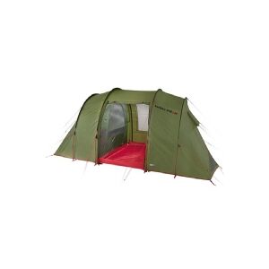 High Peak Goose 4, Camping, Hård ramme, Tunneltelt, 4 person(er), 7,9 kg, Grøn, Rød