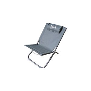 Royokamp sammenklappelig strandstol, grå