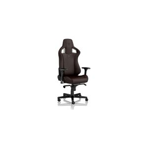 noblechairs Epic, Polstret sæde, Polstret ryglæn, Brun, Brun, Imiteret læder, Imiteret læder