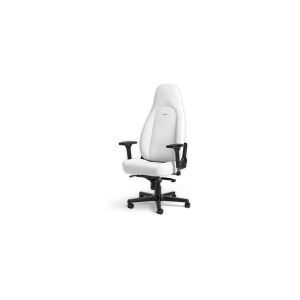 noblechairs NBL-ICN-PU-WED, Polstret sæde, Polstret ryglæn, Hvid, Hvid, Imiteret læder, Skum, Imiteret læder, Skum