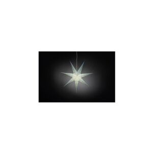 Konstsmide 2982-400 Julestjerne Glødepære, LED (RGB) Blå bestykket, med udstansede motiver, med kontakt