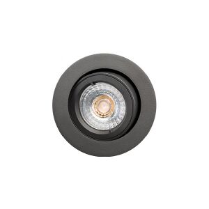 sg armaturen Downlight Jupiter Outdoor LED 6W 3000K, GU10, 230V, grafit