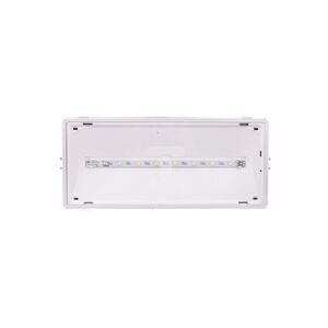 AWEX Emergency lighting fitting EXIT IP65 1W 3h dual task white ETE/1W/CSA/X/WH - ETE/1W/CSA/X/WH