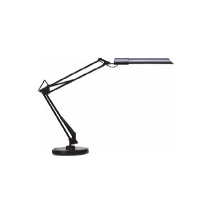 Unilux Bordlampe Swingo, med fod & bordklemme, sort