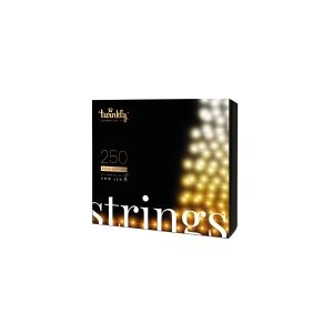 Twinkly Strings Gold Edition 250 LEDs AWW - 20 meter/250 lys