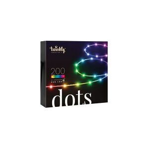 Ledworks Twinkly Dots - Kædelys - LED - klasse G - RGB-lys - sort