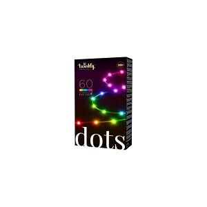 Ledworks Twinkly Dots TWD060STP-B - Kædelys - LED - 6 W - klasse G - 16 millioner farver - sort