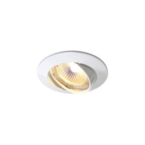 Deko Light Einbauring 68 GU5.3 449200 Loftsindbygningsring LED (RGB), Halogen GU5.3, MR 16 35 W Signalhvid (RAL 9003)