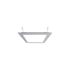 Deko Light 565163 LED Panel Square 20 LED-indbygningslys EEK: G (A - G) LED (RGB) LED indbygget 16 W Perlelysegrå (RAL 9022)