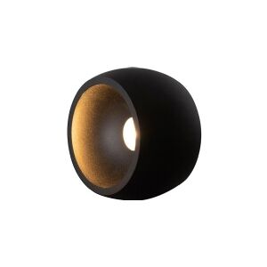 CSDK-SL Påbygget downlight Globe G2 PÅBYG Sort 3000K, 660lm, Ra>90, 36° spredning, 8W, IP20. Indbygget fasedæmpbar driver PROFESSIONEL