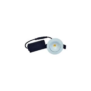 Nordtronic Downlight Velia Low Profile 5W 4000K Cri>95 rund, mat hvid