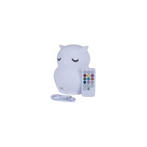 MesMed Silicone night lamp MM013 Owl with remote control