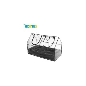 NSH Nordic HORTUS Mini drivhus m/ bund 130 x 65 x 85 cm (211-181)