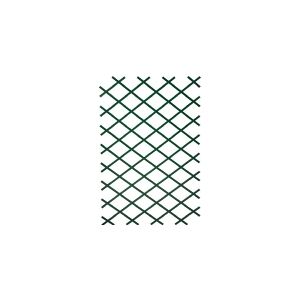 Nature Garden espalier til klatreplanter, 2 stk, 100x200 cm PVC, grøn