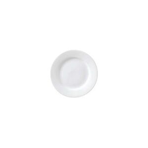 Multi Tallerken Flad med fane Superwhite Ø26 cm Porcelæn Hvid,12 stk/krt