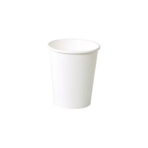 Multi Kaffebæger Pap Ø80xH90mm 25cl 8oz Single Wall Hvid,20 ps x 50 stk/krt