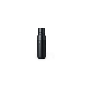 LARQ Bottle PureVis, 500 ml, Dagligt forbrug, Fitness, Vandring, Sport, Sort, Rustfrit stål, Obsidian Black, Voksen