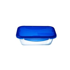 Pyrex 283PG00/7044, Gryde bradepande, Rektangulær, Glas, Plast, Transparent, -20 - 240 °C