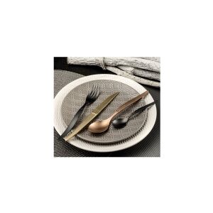 Amefa JET - 16-pc cutlery set in craft box - stonewash champagne PVD