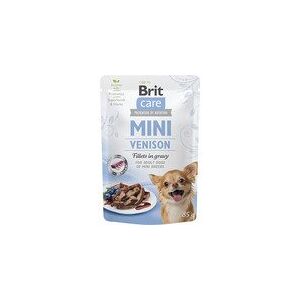 Brit Care Mini with Venison fillets in gravy 85 g - (24 pk/ps)