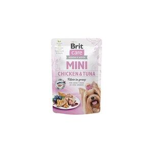 Brit Care Mini with Chicken+Tuna fillets in gravy 85 g - (24 pk/ps)