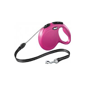 flexi New Classic snor M, 8M, 20KG, pink