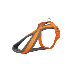 Trixie Premium touring harness, L: 60–100 cm/25 mm, papaya