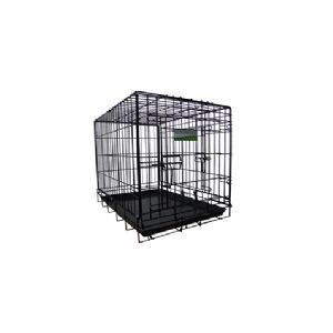 Pluto Produkter P.P Travel Dog Car Cage 92*57*65 Cm Black, Large