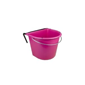 Vplast Feed trough 15 l with hook and handle pink 1 st
