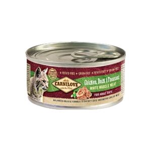 Brit Carnilove Cat Kylling, And & Fasan Adult 100g - (12 pk/ps)