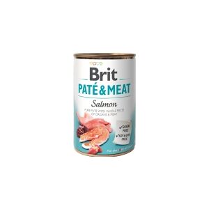 Brit Pate & Meat Salmon 400 g - (6 pk/ps)