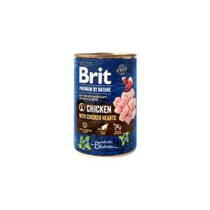 Brit Premium by Nature Chicken with Chicken Heart 400g - (6 pk/ps)