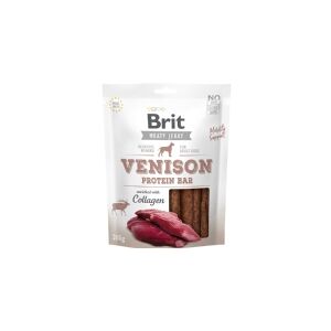 Brit Jerky Venison Protein Bar 200g - (8 pk/ps)
