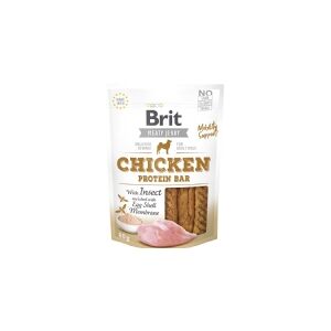 Brit Jerky Chicken Protein Bar 80g - (12 pk/ps)