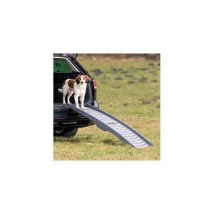 Trixie Ramp, 3-way foldable, plastic, 39 × 150 cm, grey