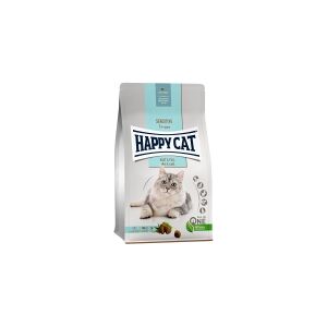 Happy Cat Sensitive Skin &  Coat, tørfoder, til voksne katte, til sund hud og pels, 1,3 kg, pose