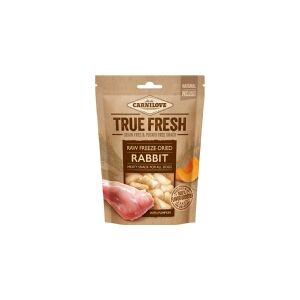 Carni Love Carnilove TRUE FRESH Raw freeze-dried Rabbit w. pumpkin 40g - (10 pk/ps)