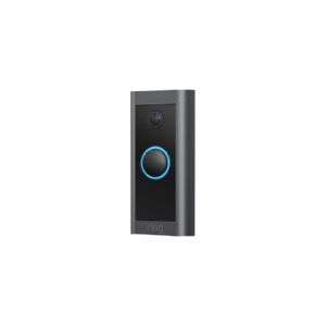 Ring Video Doorbell Wired - Dørringeklokke - trådløs - 802.11b/g/n - 2.4 Ghz - sort