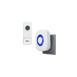 Pentatech FD20, Passiv infrarød (PIR) sensor, Trådløs, 433.92 Mhz, 82 dB, Loft/væg, Hvid