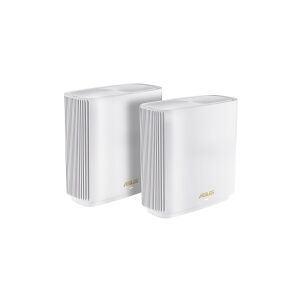 ASUS ZenWiFi XT9 - Wi-Fi-system (2 routere) - op til 5700 sq.ft - mesh - GigE, 2.5 GigE - Wi-Fi 6 - Tri-Band