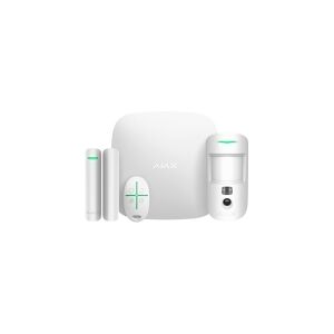 Ajax alarm StarterKit Cam Plus Hub 2 Plus, MC, DP, SC hvid