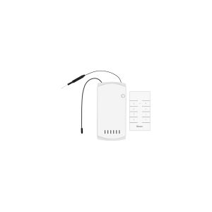 Sonoff iFan04-H, Kabel & trådløs, Wi-Fi, Hvid, Væg, 433.92 Mhz, 802.11b, 802.11g, Wi-Fi 4 (802.11n)