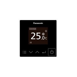 Panasonic fortrådet Basis +BL WiFi kontrolpanel CZ-RTC6 for styring til PACi og VRF med energi forbrug display og Data Navi funktion